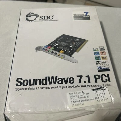 SIIG SoundWave PCI (IC710012) Sound Card - Image 1 of 2