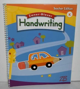 Zaner Bloser Handwriting Teacher Edition Grade K - Picture 1 of 1