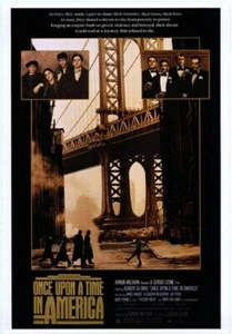 POSTER FILM ONCE UPON A TIME IN AMERICA - STAMPA RARA - Foto 1 di 1