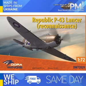 Dora Wings 72029 - 1/72 - Republic P-43 Lancer, kit modelo a escala de reconocimiento - Imagen 1 de 8