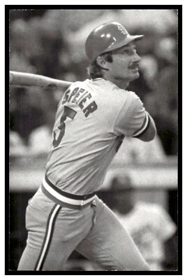 Postal de béisbol vintage de Chris Speier (1984) de los Cardenales de San Luis Rd4 Foto 1 de 2