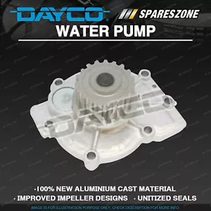 Dayco Water Pump for Isuzu D-MAX TF MU-X UC 3.0L 4 cyl DOHC 2008-On - Picture 1 of 2