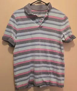 St. John's Bay Men's Multi-Color Polo Shirt; Size Medium - Picture 1 of 4