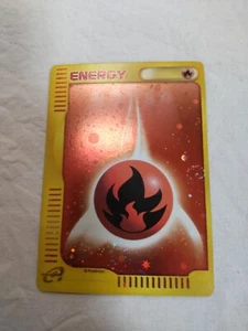 [NM-] Fire Energy e Series Holo McDonalds Promo Japanese Pokemon Card 7085 - Picture 1 of 8