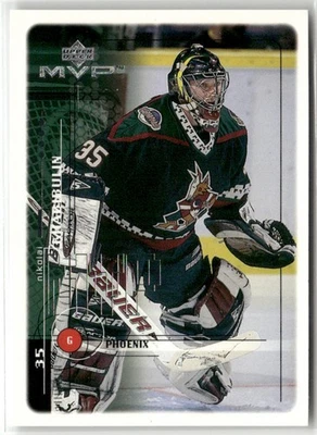 Jugador Más Valioso 1998-99 Cubierta Superior #158 Nikolai Khabibulin Phoenix Coyotes Foto 1 de 2
