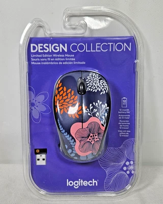 Logitech M317 Wireless Mouse with Dongle Design Collection Limited Edition - Image 1 of 3