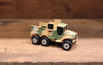 Vintage Galoob Micro Machines Military Missile Truck 1987 Army Camouflage - Image 1 of 4