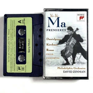 Yo-Yo Ma: Premieres- Zinman (1996) Sony Korea Classical Cassette Tape Tested - Picture 1 of 3