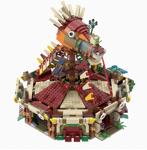 The Legend of Zelda: Inn Station Creative Building Block Set - Picture 1 of 3