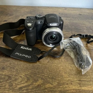 TESTED WORKS Kodak PIXPRO AZ252 Point & Shoot Digital Camera w/strap - Picture 1 of 12