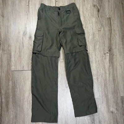 Boy Scouts of America Pants Youth Medium Green Switchback Uniform Convertible - Image 1 of 4