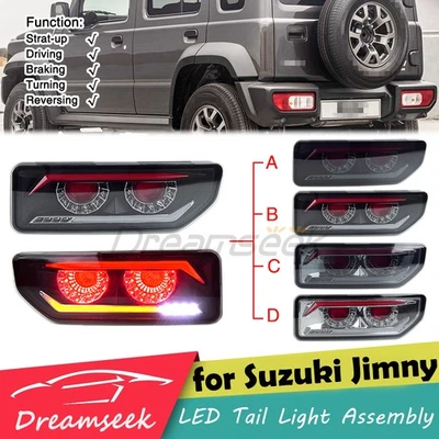 LED Tail Light Assembly For Suzuki Jimny 2019+ Rear Brake Lamp with Turn Signal - image 1 of 4