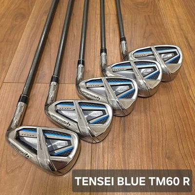 TaylorMade SIM MAX OS Irons #6-9,Pw(5Clubs)/TENSEI BLUE TM60/Flex:Regular - Image 1 of 4