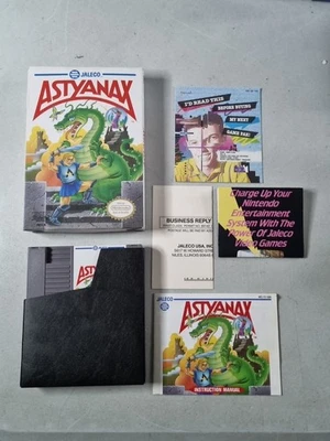 COMPLETE Astyanax NES Nintendo CIB Manual BOX Game CARTRIDGE Sleeve Reg Card - Image 1 of 4