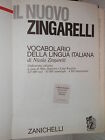 IL NUOVO ZINGARELLI Nicola Zingarelli Zanichelli 1985 linguistica vocabolario di