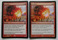 FIREBALL x 2 - FOIL - DARKSTEEL - MTG