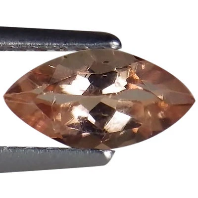 0.59 Ct Natural Tourmaline Gemstone Deep Brown Color Marquise Cut - Image 1 of 4