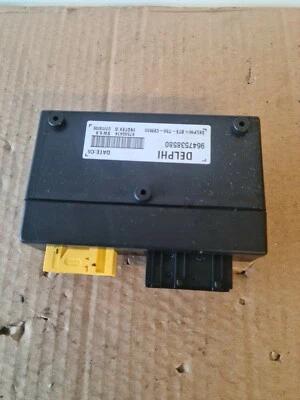 PEUGEOT 307CC ROOF CONTROL ECU MODULE 9647538580 2003-2009 A44  - Image 1 of 2