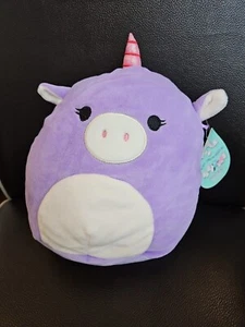 2018 KELLYTOYS Original Squishmallows 8" Plush ASTRID THE UNICORN Purple - Picture 1 of 6