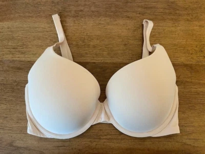 Victoria's Secret Marzipan Beige 38DDD T-Shirt Perfect Shape Push Up Bra VS - Image 1 of 2