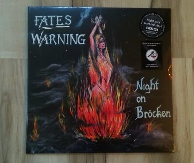 SEALED Fates Warning - Night On Brocken / Prog Metal GRAY VINYL / Queensryche - Image 1 of 2