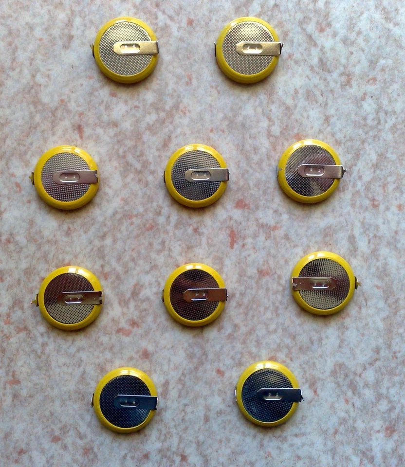 10 interne Batterien CR2032, NES, Super Nintendo, N 64, Sega Mega Drive - Backup