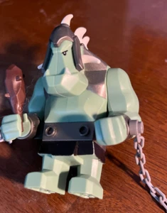 LEGO Troll Minifigure Sand Green Gray Armor Castle Fantasy Era 7038 - Picture 1 of 3
