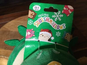Squishmallows Avery The Mallard Duck Christmas Slippers Kids Size 13-1 New - Picture 1 of 2