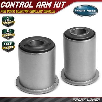 2x Buje de brazo de control inferior delantero para Buick Electra Cadillac DeVille Oldsmobile Foto 1 de 4