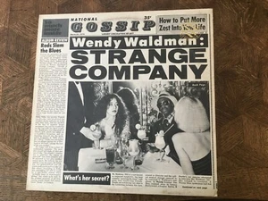 WENDY WALDMAN - Strange Company ~ WARNER BROS. 3178 {nm promo} w/Hull - NICE - Foto 1 di 5