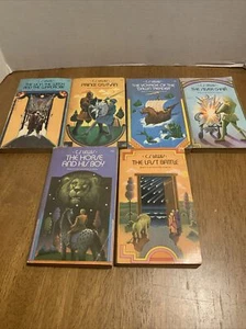 The Chronicles of Narnia PB  Books 1-5 And 7 by C.S. Lewis 1st Collier Books Ed. - Picture 1 of 5