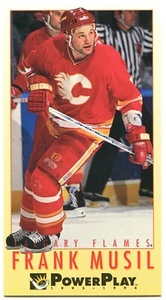 1993-94 Fleer PowerPlay #307 Frank Musil Calgary Flames - Picture 1 of 2