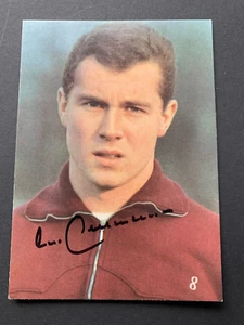 FRANZ BECKENBAUER original DFB WM 1966 ARAL66-Sammelkarte 10x15 Autogramm - Picture 1 of 2