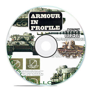 Profile Publications Armour in Profile -24 Volume- Military Tank Magazine CD B56