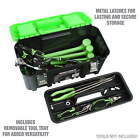 22160 19" Tool Box with Removable Tool Tray, Security Slot for Padlocks