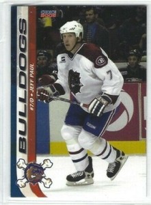 2005-06 Hamilton Bulldogs (AHL) Jeff Paul