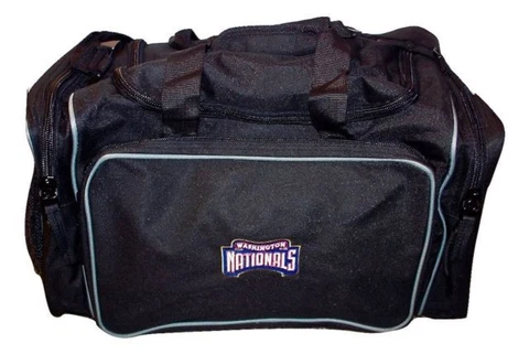 Case of 10 NEW Sports Bag 20" Duffel Bag MLB Insiders Club Washington Nationals Cover
