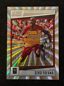 LASER CARD PANINI SCORE LIGUE 1 2022 SEKO FOFANA LENS # 60