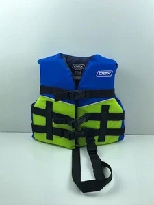 DBX Child Life Vest Lightweight Nylon 30-50 Lbs USCG Approved - NEW - Picture 1 of 4