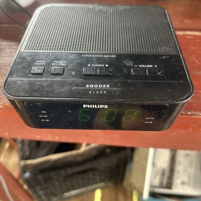 Philips AJ3116M Digital Tuning Clock Radio Built-in FM Radio Tested - Image 1 of 4
