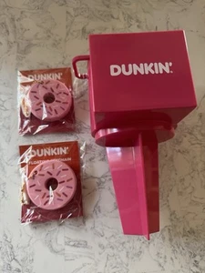 Dunkin Cup/Phone SandBeach holder with 2 floating keychain - Picture 1 of 1
