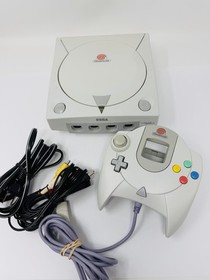 Sega Dreamcast Complete Bundle - Console, Controller And Cords Clean Tested Good