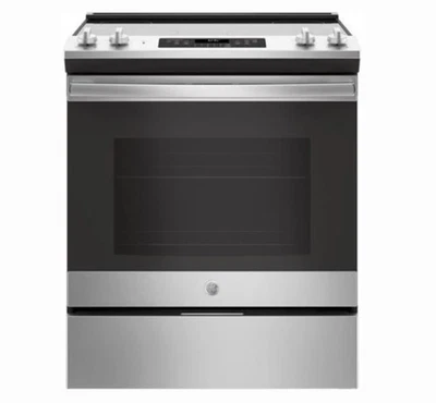 GE 30" Slide-In 5,3 ft³ Cocina eléctrica ft - JS645SLSS Foto 1 de 4