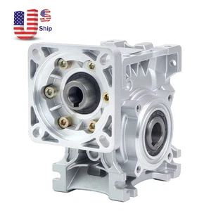 Ratio 5 10 20 30 50:1 NMRV040 Worm Gearbox Speed Reducer for Nema 34 Stepper - Picture 1 of 17