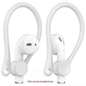 1 Pair Anti-lost Ear Hook Earphones Holder Protective Earhooks For AirPods White - Picture 1 of 9