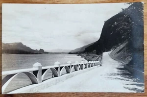 Columbia Highway Oregon Real Photo Postcard Circa 1920s unused - Imagen 1 de 1