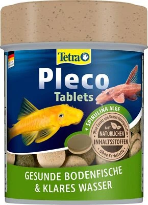 Tetra Pleco Tablets Fischfutter Spirulina Bodenfische Welsfutter 275 Tabletten  - Bild 1 von 4