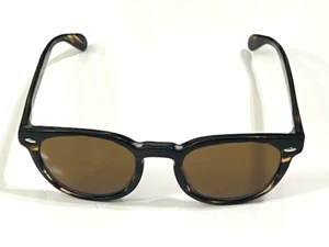 Authentic OLIVER Peoples OV5036S 145 3N Sheldrake SUN Brown Sunglasses - Great - Picture 1 of 8