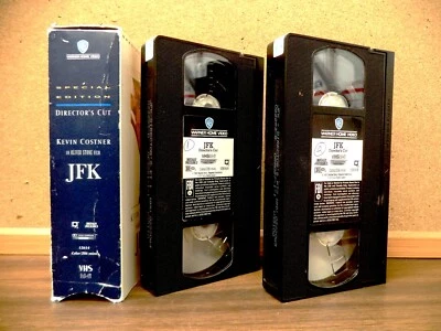 JFK (VHS 91, 2-TAPE) Kevin Costner, Tommy Lee Jones, Kevin Bacon, Sissy Spacek,  Foto 1 de 4