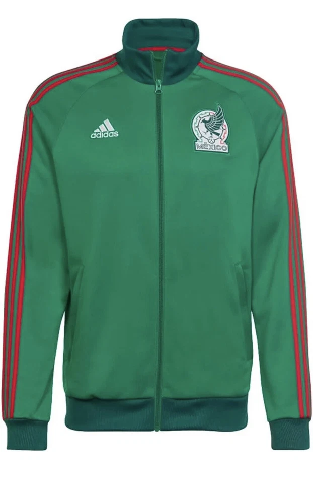 Adidas Team Mexico Soccer Football Track Jacket Men’s Size XL World Cup